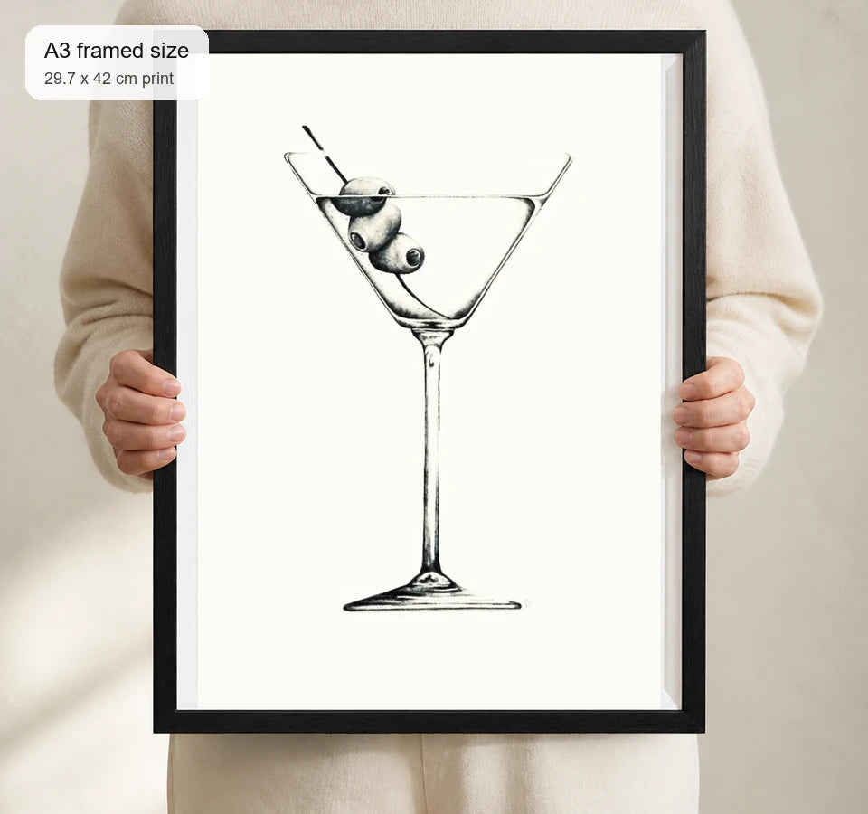 Size reference for A3 · Black Gallery Frame - gallery image 4 of 5