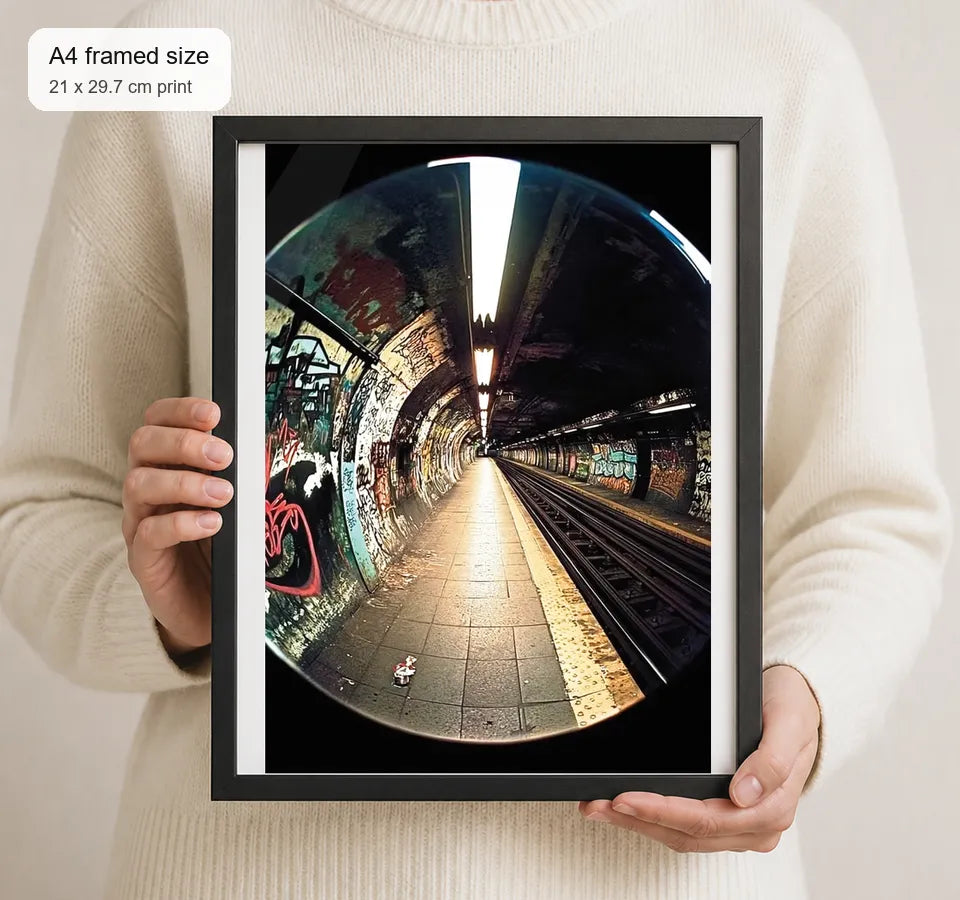 Size reference for A4 · Black Gallery Frame - gallery image 4 of 5
