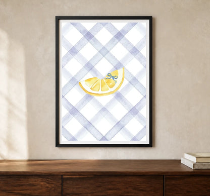Product-focused lifestyle view of A4 · Black Gallery Frame - gallery image 1 of 5