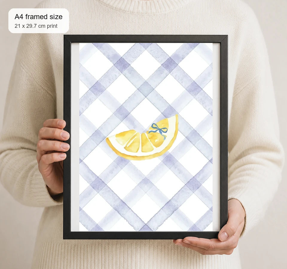 Size reference for A4 · Black Gallery Frame - gallery image 4 of 5
