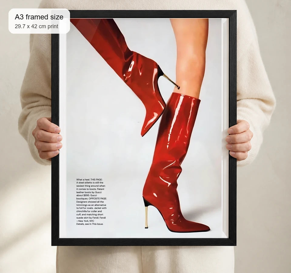 Size reference for A3 · Black Gallery Frame - gallery image 4 of 5