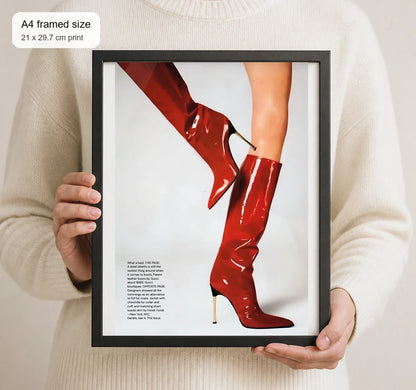 Size reference for A4 · Black Gallery Frame - gallery image 4 of 5