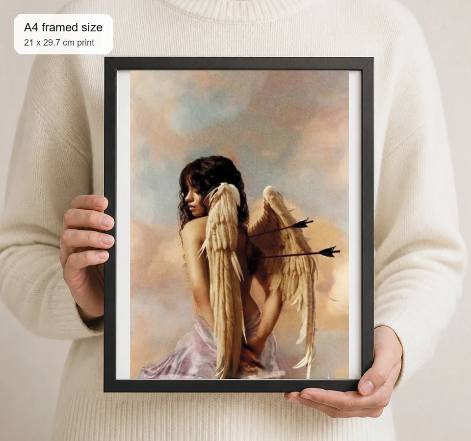 Size reference for A4 · Black Gallery Frame - gallery image 4 of 5