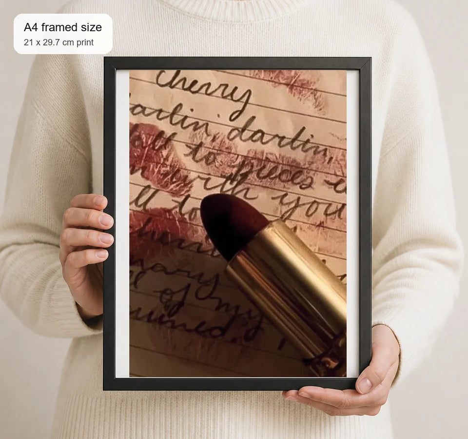 Size reference for A4 · Black Gallery Frame - gallery image 4 of 5