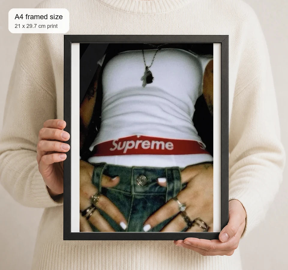 Size reference for A4 · Black Gallery Frame - gallery image 4 of 5