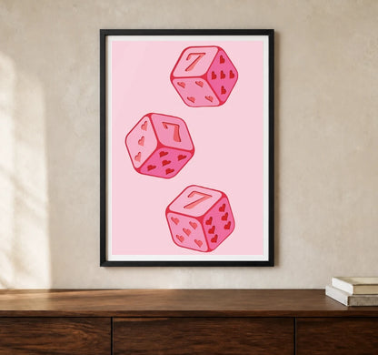 Product-focused lifestyle view of A4 · Black Gallery Frame - gallery image 1 of 5