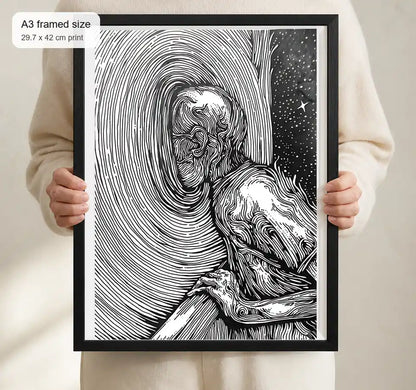 Size reference for A3 · Black Gallery Frame - gallery image 4 of 5