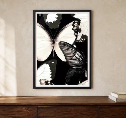 Product-focused lifestyle view of A4 · Black Gallery Frame - gallery image 1 of 5