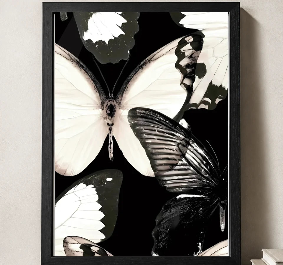 Styled close-up of A4 · Black Gallery Frame - gallery image 3 of 5