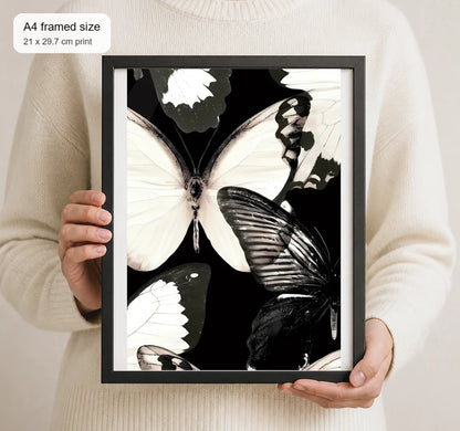 Size reference for A4 · Black Gallery Frame - gallery image 4 of 5