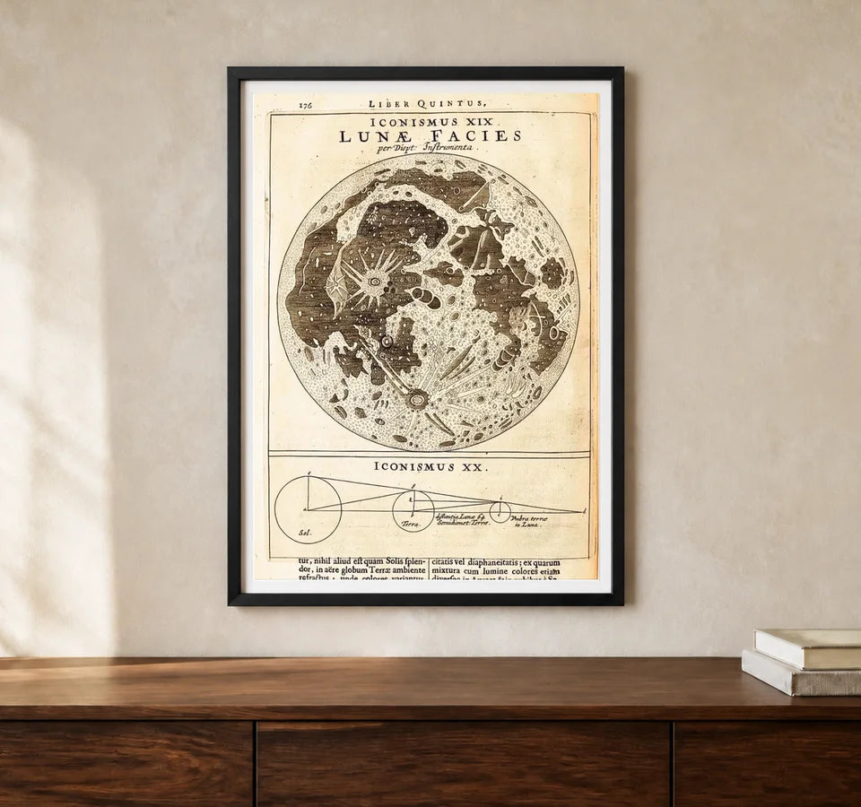 Product-focused lifestyle view of A4 · Black Gallery Frame - gallery image 1 of 5