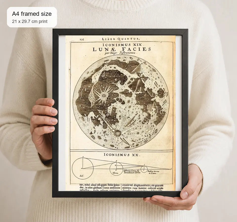 Size reference for A4 · Black Gallery Frame - gallery image 4 of 5