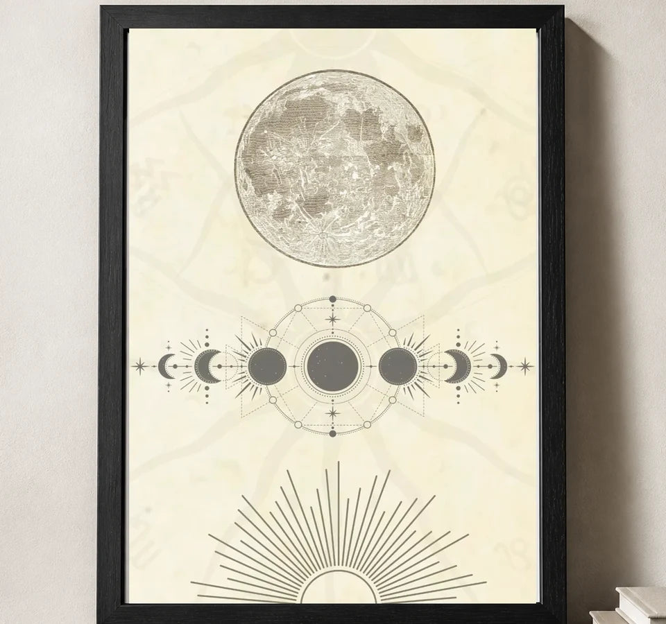 Styled close-up of A4 · Black Gallery Frame - gallery image 3 of 5
