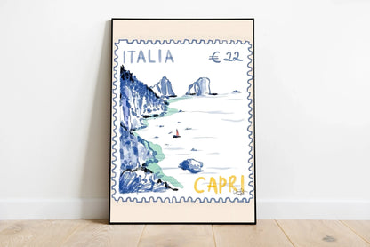Capri Stamp | Mlue 39