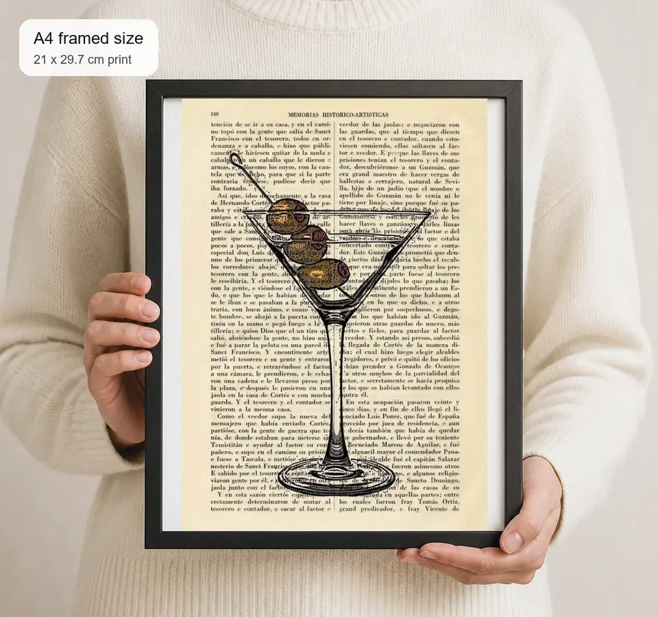 Size reference for A4 · Black Gallery Frame - gallery image 4 of 5