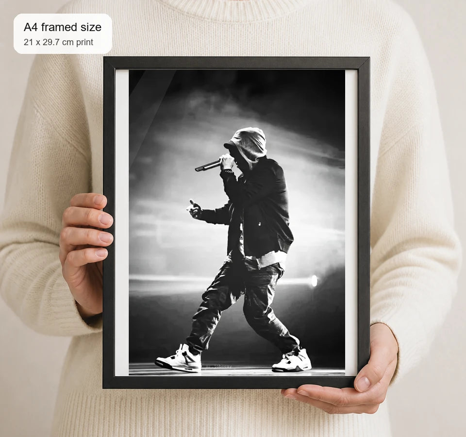 Size reference for A4 · Black Gallery Frame - gallery image 4 of 5