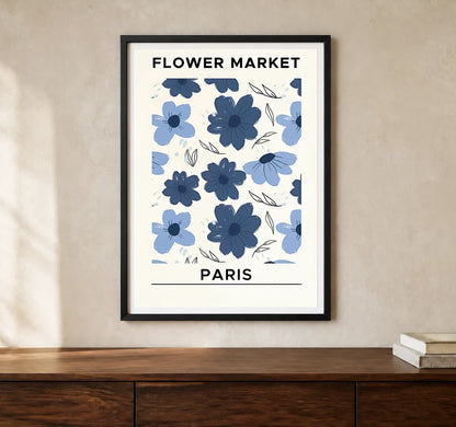 Product-focused lifestyle view of A4 · Black Gallery Frame - gallery image 1 of 5