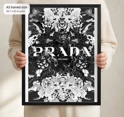 Size reference for A3 · Black Gallery Frame - gallery image 4 of 5