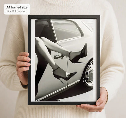 Size reference for A4 · Black Gallery Frame - gallery image 4 of 5