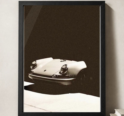 Styled close-up of A4 · Black Gallery Frame - gallery image 3 of 5