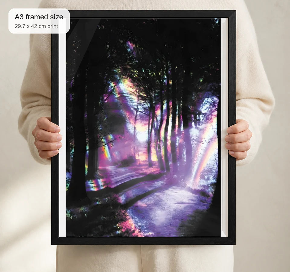 Size reference for A3 · Black Gallery Frame - gallery image 4 of 5