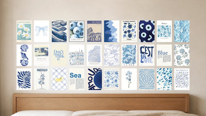 Product-focused lifestyle view of A5 · 30 posters - gallery image 1 of 5