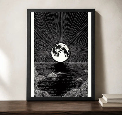 Clean studio product view of A4 · Black Gallery Frame - gallery image 2 of 5