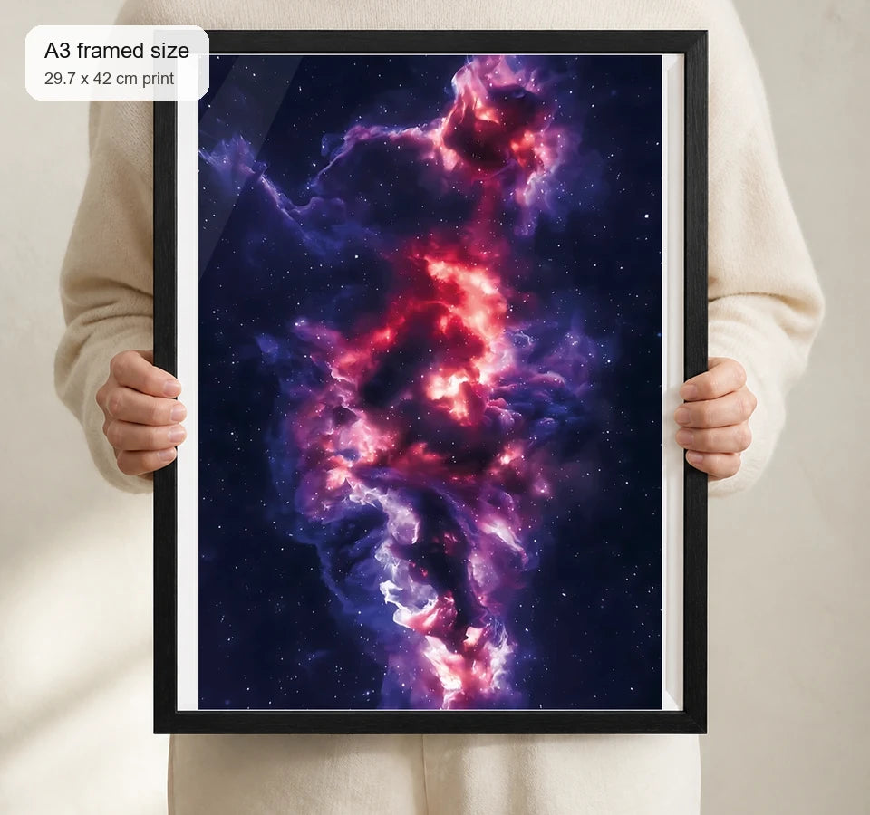 Size reference for A3 · Black Gallery Frame - gallery image 4 of 5