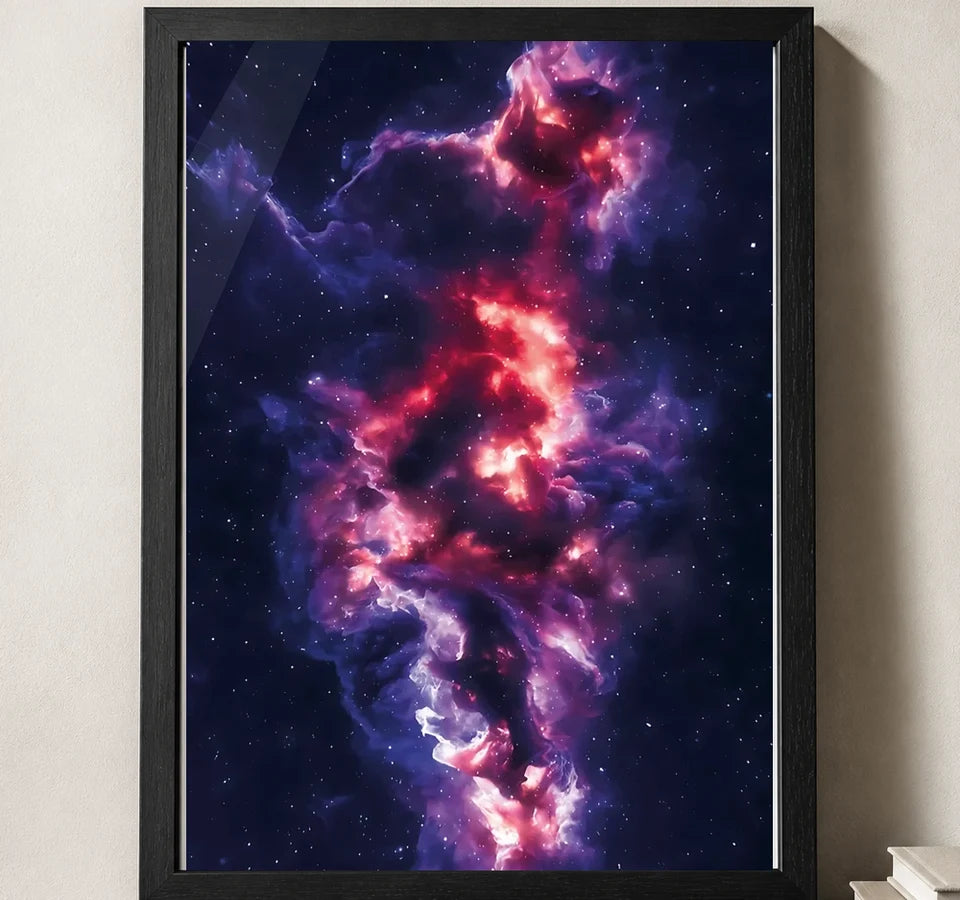 Styled close-up of A4 · Black Gallery Frame - gallery image 3 of 5