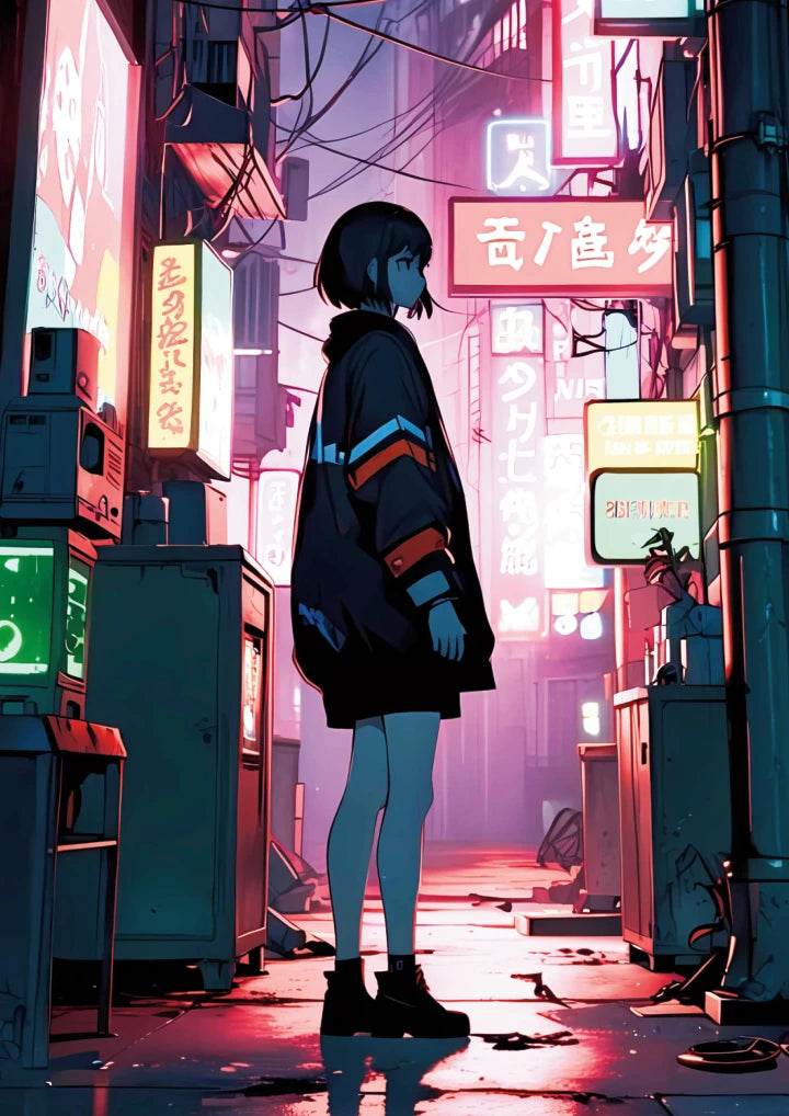 Neon Melancholy | Digital dystopia I 5