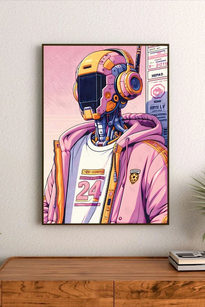 Neon Static Pulse | Digital dystopia I 38