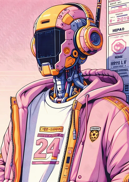 Neon Static Pulse | Digital dystopia I 38