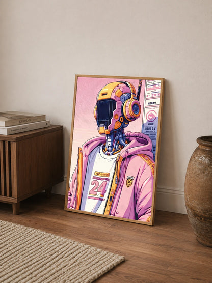 Neon Static Pulse | Digital dystopia I 38