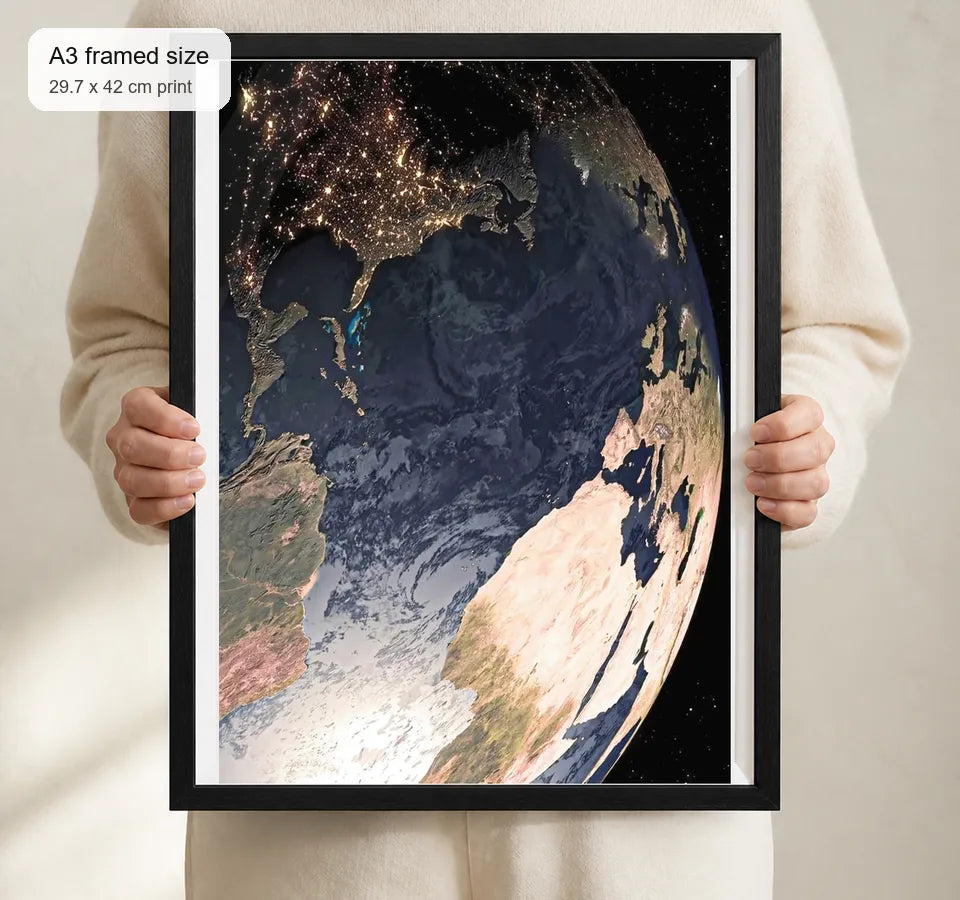 Size reference for A3 · Black Gallery Frame - gallery image 4 of 5
