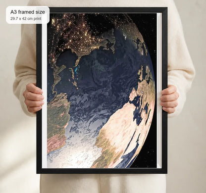 Size reference for A3 · Black Gallery Frame - gallery image 4 of 5