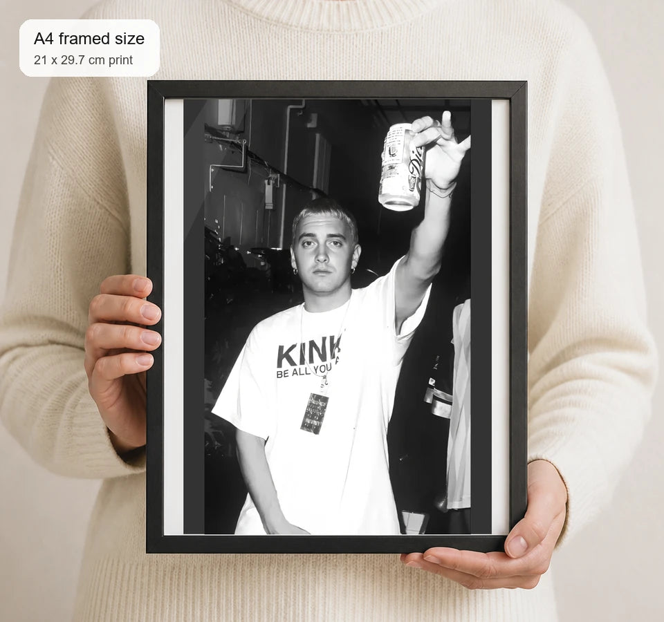Size reference for A4 · Black Gallery Frame - gallery image 4 of 5