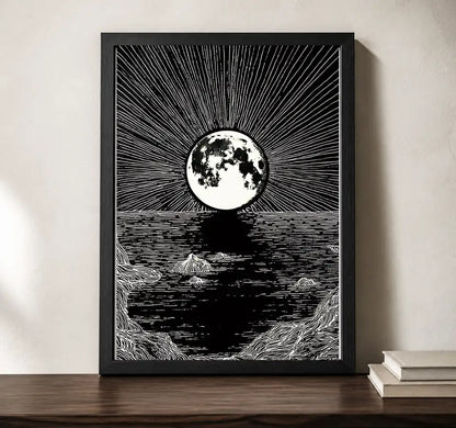 Clean studio product view of A4 · Black Gallery Frame - gallery image 2 of 5