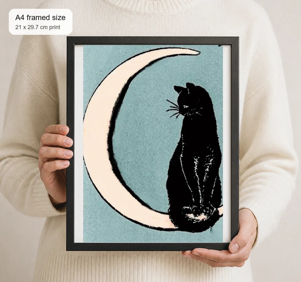 Size reference for A4 · Black Gallery Frame - gallery image 4 of 5