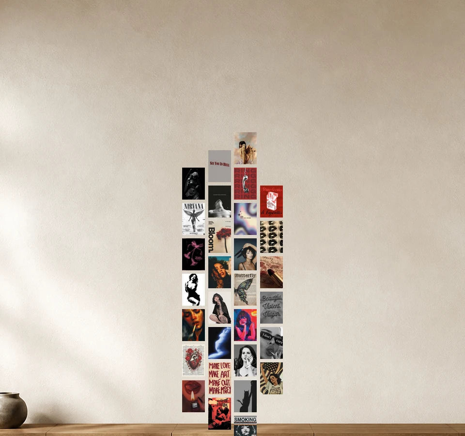 Styled close-up of A5 · 30 posters - gallery image 3 of 5