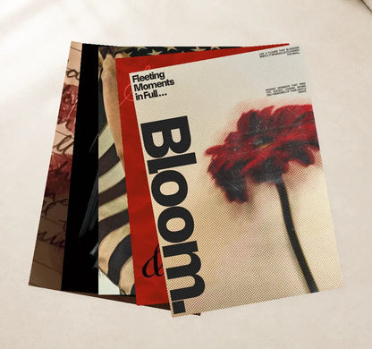 Material and finish detail for A5 · 30 posters - gallery image 5 of 5