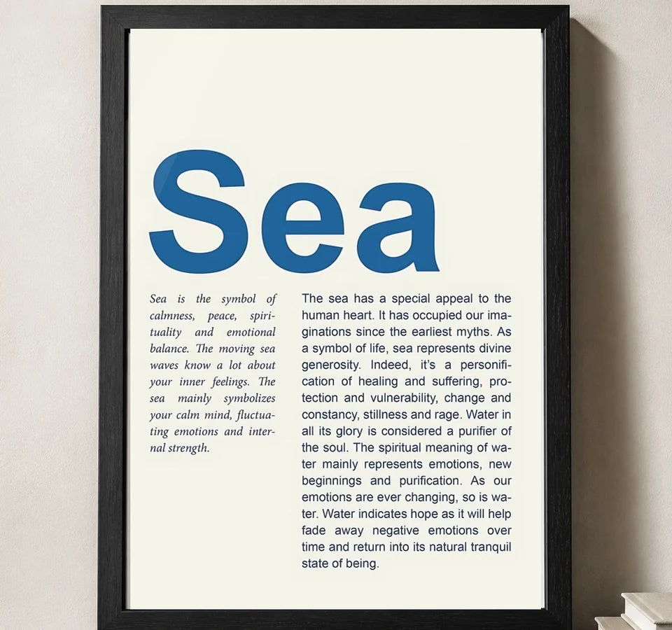 Styled close-up of A4 · Black Gallery Frame - gallery image 3 of 5
