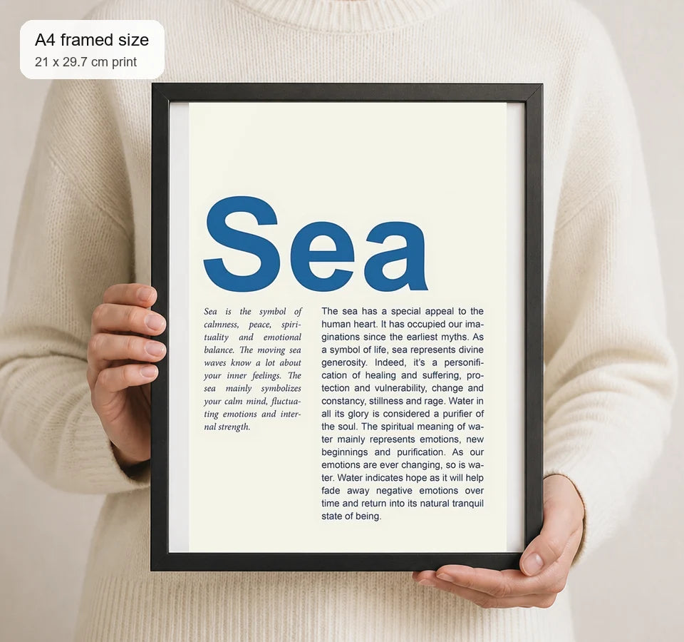 Size reference for A4 · Black Gallery Frame - gallery image 4 of 5