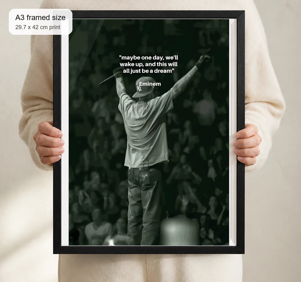 Size reference for A3 · Black Gallery Frame - gallery image 4 of 5