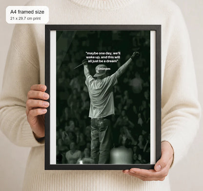 Size reference for A4 · Black Gallery Frame - gallery image 4 of 5