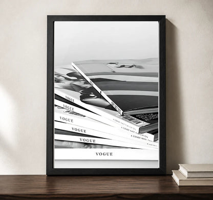 Clean studio product view of A4 · Black Gallery Frame - gallery image 2 of 5