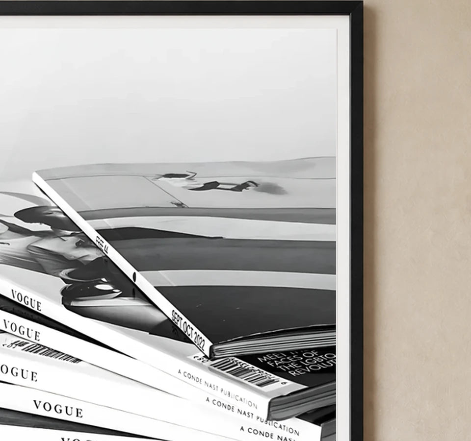 Material and finish detail for A4 · Black Gallery Frame - gallery image 5 of 5