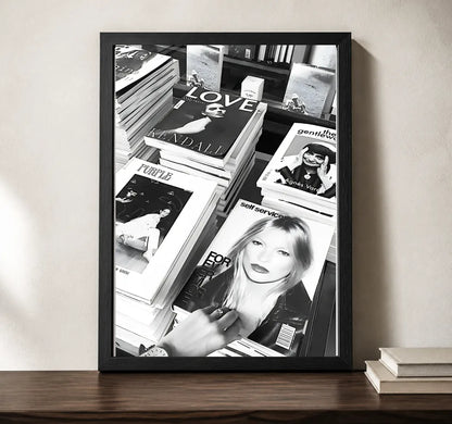 Clean studio product view of A4 · Black Gallery Frame - gallery image 2 of 5