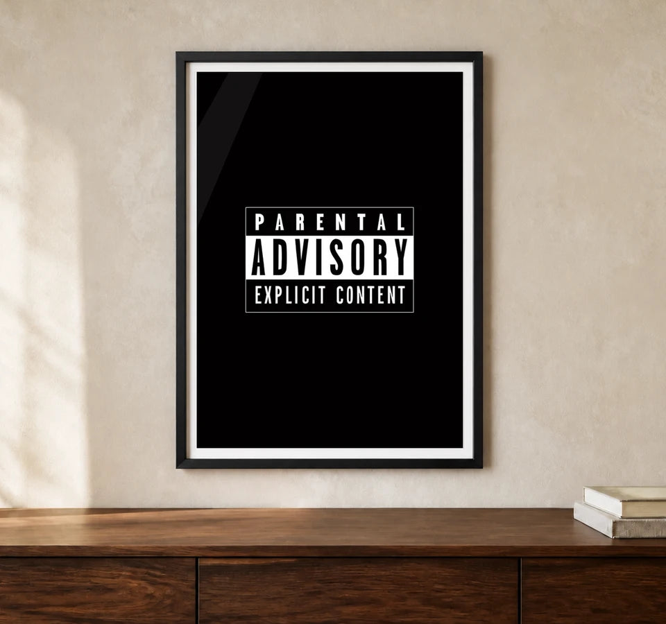 Product-focused lifestyle view of A4 · Black Gallery Frame - gallery image 1 of 5