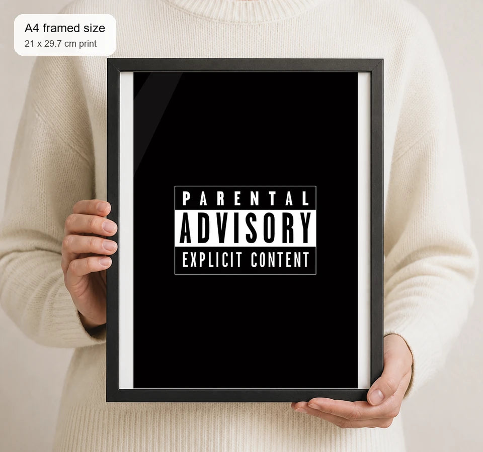 Size reference for A4 · Black Gallery Frame - gallery image 4 of 5