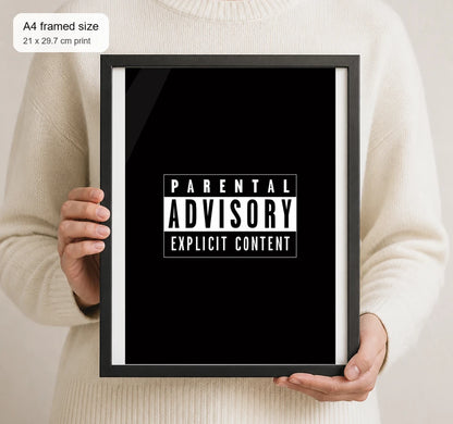 Size reference for A4 · Black Gallery Frame - gallery image 4 of 5